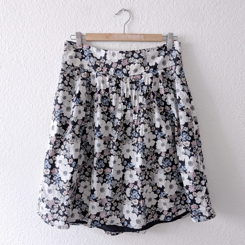 Floral A-Line Skirt | Ann Taylor